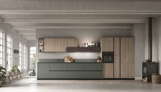 cucina moderna stile lineare